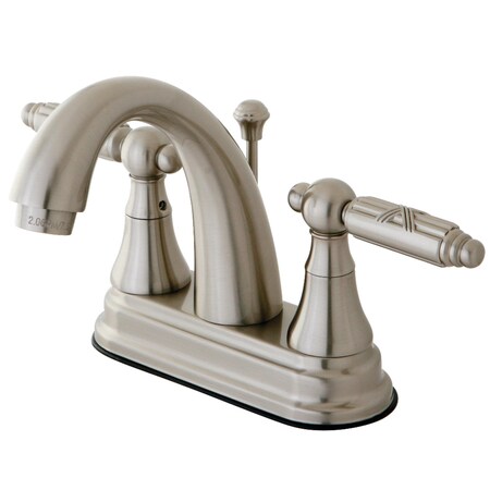 KS7618GL 4 Centerset Bathroom Faucet, Brushed Nickel